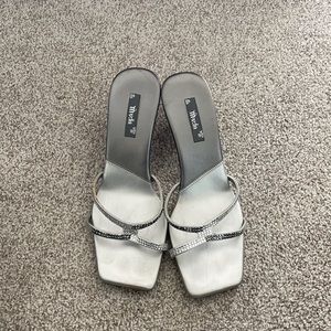 Clear short heels